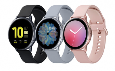Смарт-часы SAMSUNG Galaxy Watch Active2 40мм SM-R830, серебро (арктика)***