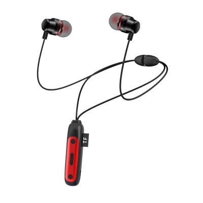 Беспроводные наушники KADUM K09 вакуум.,Bluetooth, красный