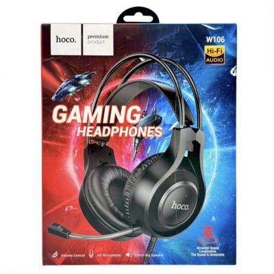 Наушники HOCO W106 Tiger игровая гарнитура, черный