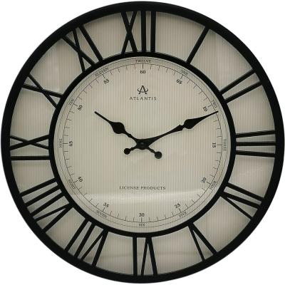 Часы настенные Atlantis 1612-2 черный (black)•