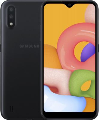 Смартфон Samsung Galaxy A01 SM-A015F/DS  2/16Gb, черный