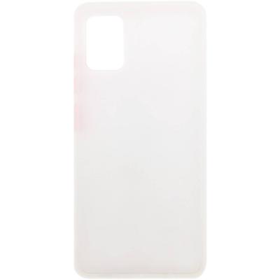 Чехол-накладка Galaxy A51/M40S (2020), More choice TINT (White)