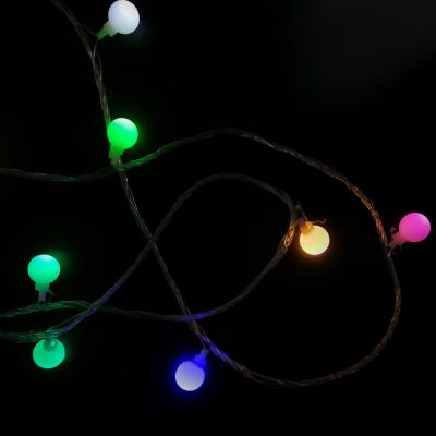 Гирлянда катушка, 50м, 240LED, мат/Шары RGB, П.П. LX-371