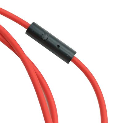 Jack 3,5mm - Jack 3,5mm 1,0м stereo HOCO UPA12 Series (with Mic), красный