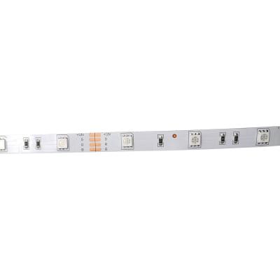 LED лента, 30SMD(5050)/m 7.2W/m 12V, IP20 5m, RGB, LS606 /27678/***