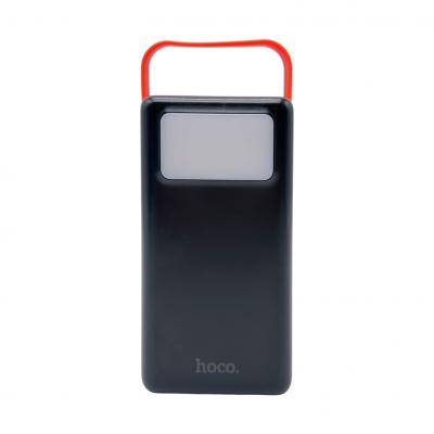 Портативный аккумулятор 100000 мАч, HOCO J142, 6xUSB+1xUSB-C, черный