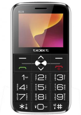 Мобильный телефон teXet TM-B228 черный*