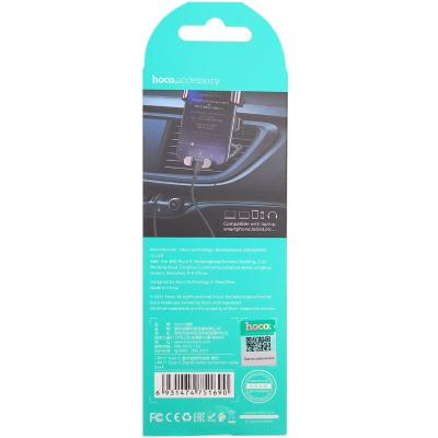 Jack 3,5mm - TYPE-C 1,0м, HOCO UPA17, черный
