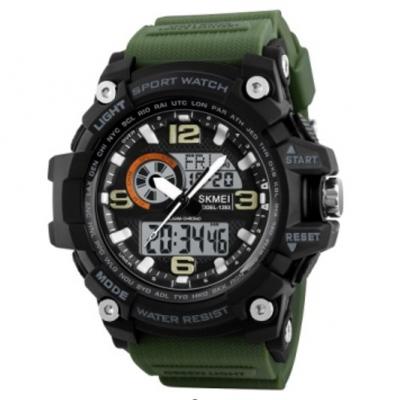 Часы наручные Skmei 1283 армейский зеленый (army green)