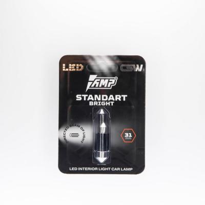 LED лампа AMP StandartBright C5W 31мм, шт