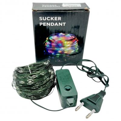 Гирлянда провол. 30м./300led, РОСА холодный. З.П. LX-522
