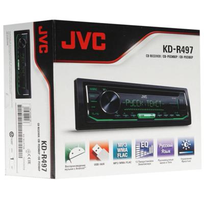 Автомагнитола JVC KD-R497   18"