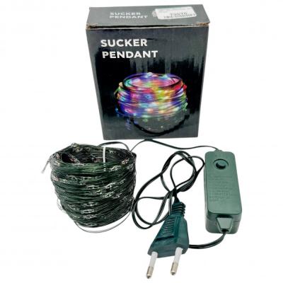 Гирлянда провол. 30м./300led, РОСА RGB. З.П. LX-521