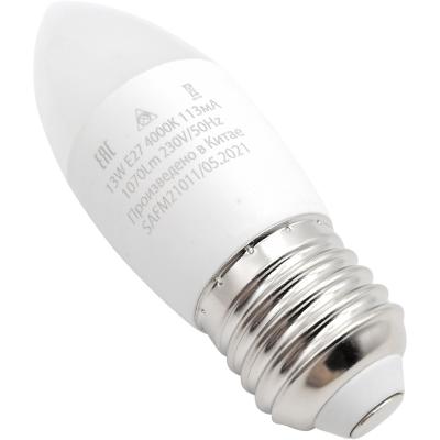 LED лампа C37/13W/4000/E27, SAFFIT /55167/