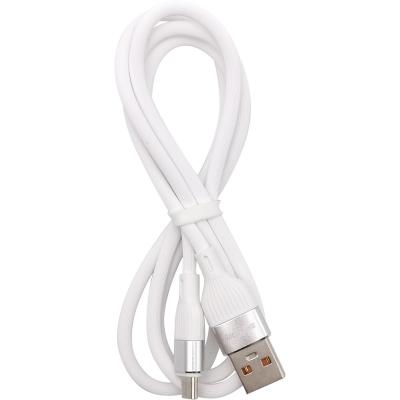 Кабель USB - micro USB, 1,0м, SmartBuy S72, 2.4A, силикон, белый (iK-12-S72w)