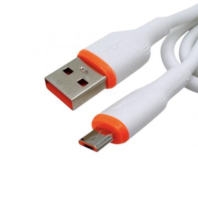 Кабель USB - micro USB, 1,0м, Ugetus G13, силикон, белый (без упаковки)