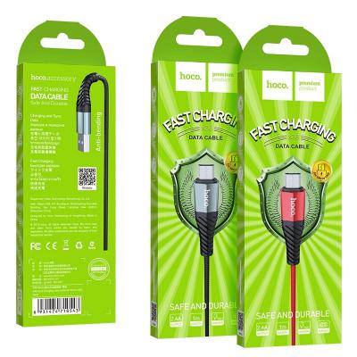 Кабель USB - micro USB, 1,0м, HOCO X38 Cool Charging, красный