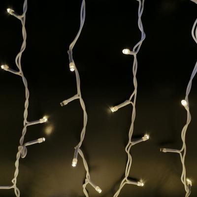 Гирлянда дождь, уличная, 3,0м/3,0м, 600LED, т.бел., Б.П., LX-27