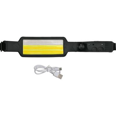 Фонарь налобный W6126-8, встроенный аккум. 1800 mAh