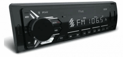 Автомагнитола Five F34W 24V/Bluetooth/USB/SD/FM