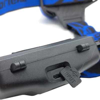 Фонарь налобный Патриот PT-FLG41 (2LED*T6 , 2*18650, USB) 