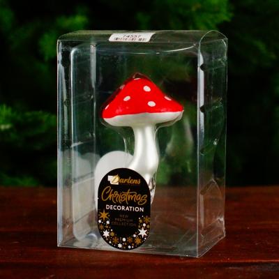 Игрушка ёлочная, 1шт. 5,9см. Мухомор, Darlens DL-DRL05167