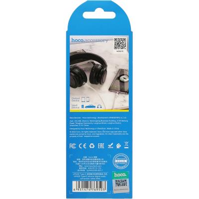 Jack 3,5mm - TYPE-C 1,0м, HOCO UPA22, силикон, белый