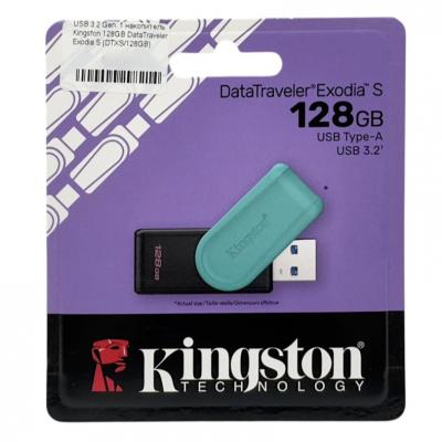 USB 3.2 Gen. 1 накопитель Kingston 128GB DataTraveler Exodia S (DTXS/128GB)