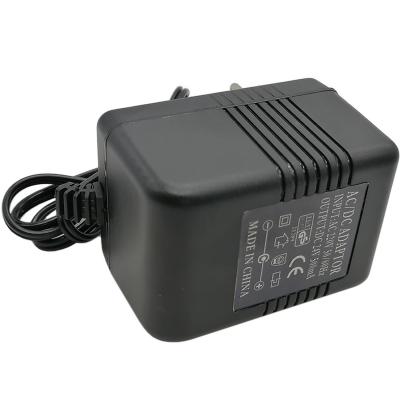 Блок питания трансформаторный 24,0V,  500mA, не стаб., вилка на блоке