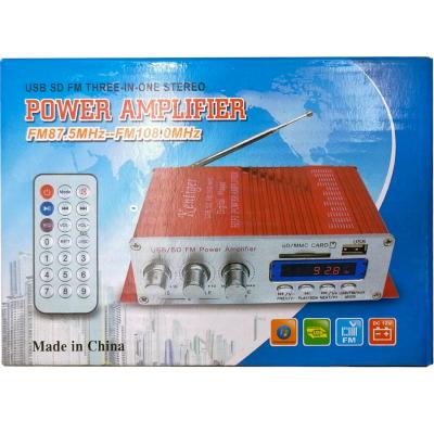 Усилитель звука Kentiger HY400 (2х20Вт, USB, SD, FM)
