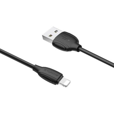 Кабель USB - Lightning 8pin, 1,0м, BOROFONE BX19 Benefit, черный
