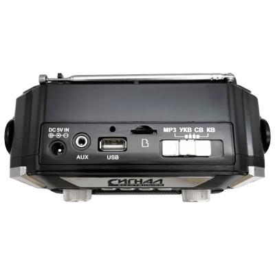 Радио Сигнал РП-228, DC 5V, акб, USB, microSD, дисплей