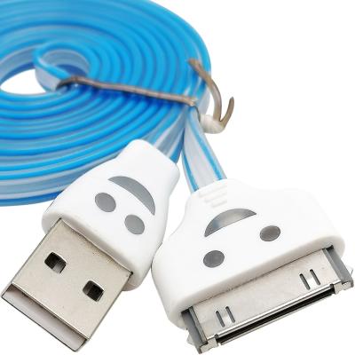 Кабель USB - iPhone 30pin, 1,2м, Smartbuy, индикат.зарада (iK-412s)***