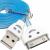 Кабель USB - iPhone 30pin, 1,2м, Smartbuy, индикат.зарада (iK-412s)***