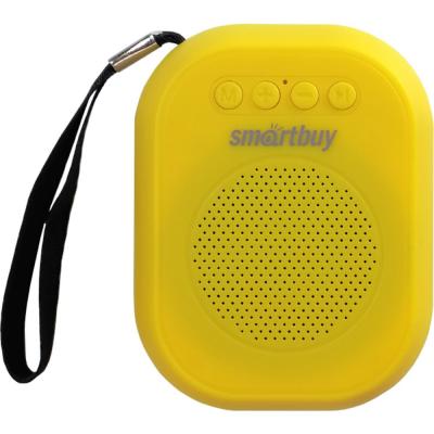 Активная колонка SmartBuy BLOOM, 3 Ватт, MP3, FM-радио, BT, желтая (SBS-170)***