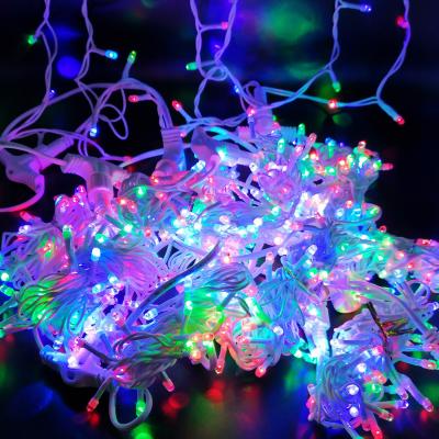 Гирлянда дождь, уличная, 3,0м/3,0м, 600LED, RGB, Б.П., LX-28