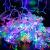 Гирлянда дождь, уличная, 3,0м/3,0м, 600LED, RGB, Б.П., LX-28