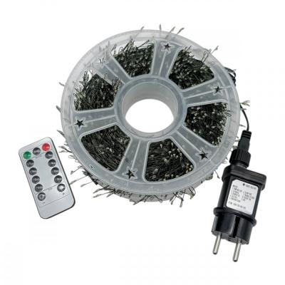 Гирлянда провол. 50м, 1500LED, РОСА / МИШУРА З.П. бел. LX-515