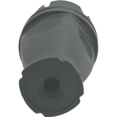 Вилка прямая с/з каучуковая 16А 230B 2P+PE (SBE-16-P07-R)