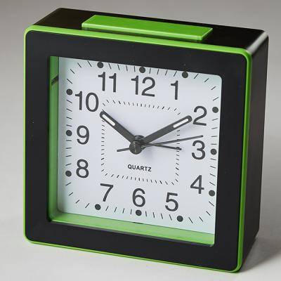 Часы-будильник DELTA DT8-0010 черно-зеленый