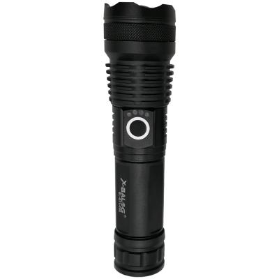 Фонарь тактический Bailong BL-Q71-P50, кнопка/крепл, ZOOM, 1*18650/26550/3*LR03, кабель microUSB**