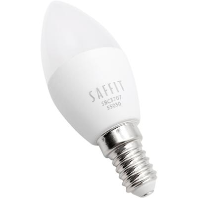 LED лампа C37/07W/2700/E14, SAFFIT /55030/