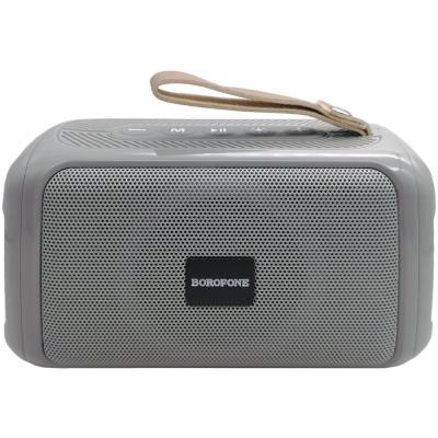 Активная колонка BOROFONE BR17 (FM/AUX/USB/microSD/BT/TWS), серый***
