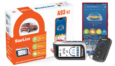 Автосигнализация StarLine A93 V2 LTE***