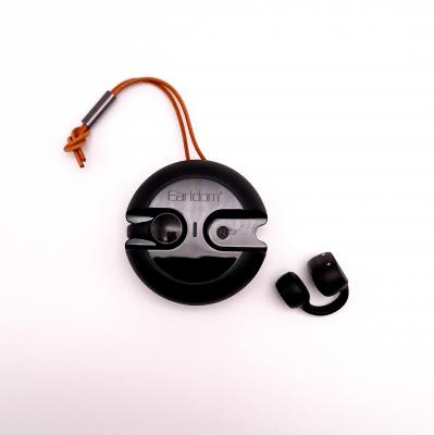 Беспроводные наушники Earldom TWS42, bluetooth, зажим для ушей, в кейсе, черный***