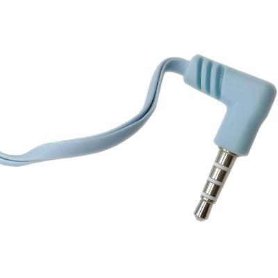 Внутриканальная гарнитура SmartBuy OK, плоск.кабель, 12мм динамики, синие(SBH-155)/60