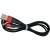 Кабель USB - Lightning 8pin, 1,0м, HOCO X26 Xpress, черный/красный