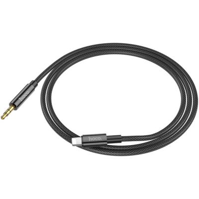 Jack 3,5mm - Lightning 1,0м HOCO UPA19, черный 