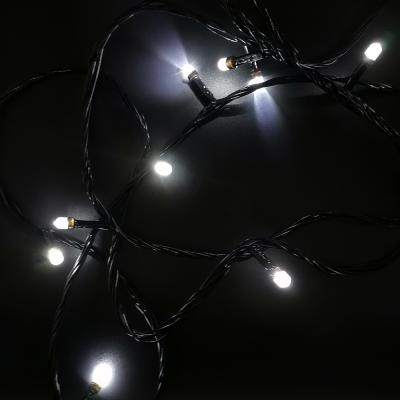 Гирлянда нитевая уличная,100м, 480LED, 8мм бел. Ч.П. LX-288