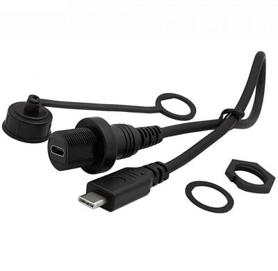 Гнездо питания USB Type-c на корпус, герметичное